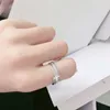Ny ankomst Clear CZ Diamant Flipping Wedding Ring Originalbox för Pandora 925 Sterling Silver Hearts Engagement Rings Set