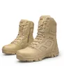 뜨거운 판매 맨 사막 전술적 부츠 남성 작업 Safty Shoes Swat Army Boot Tacticos Zapatos 발목 전투 부츠