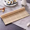 寿司メーカーツール竹の圧延マットDIY和食小物料理青井ライスローラーキットチキンキッチンアクセサリーツール