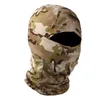 Tactical Airsoft Camouflage Hood Outdoor Sports Gear Airsoft Paintball Shooting Equipment Full Face Protection Natura Pattern Mask