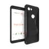 Funda de Gel TPU a prueba de golpes de fibra de carbono de silicona suave antideslizante NS line negra para google pixel 3A/pixel 3A XL