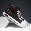 Vendita al dettaglio all'ingrosso womon mens scarpe di tela nero bianco rosso sneakers con plateau firmate scarpe da ginnastica da uomo marchio fatto in casa Made in China taglia 39-44