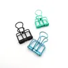 19mm Multicolor Metal Binder Clip Clamp Paper Bookmark Clips Student School Office Supplies Fast Shipping NO315