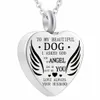 Angel Wing Birthstone Cremation Urn Necklace Heart Memorial Pendant Stainless Steel Ashes Jewelry