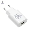 5V 2A USB Laddare Travel Wall Fast Charge Adapter Mobiltelefon Tabletter Laddning för iPhone X Samsung Xiaomi EU US Plug Chargers 50st / Lot