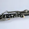 Nieuwe Marwewate Clarinet 17 sleutels G Tune Clarinet Bakelite of Ebony Wood Body Sliver Keys Hoge Kwaliteit met Case Gratis verzending