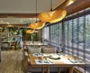 Oryginalny bambusowy wisiorek Light Hand Dzianiny Wood Lampa Suspension Restauracja Hotel Teahouse Bistro Izakaya Creative Myy