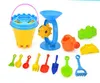 Baby kids zandige strand speelgoed baggerwerk tool strand emmer kasteel dier mal nieuwe mode zomer baby spelen zand water speelgoed 25pcs / set LT1144