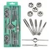 Chiave per rubinetto metrica e matrice Pro Set M6M12M3M12 Bullone dado Utensili manuali in metallo in lega Chiave regolabile Set di taglio filettato 122040 Pz7775397