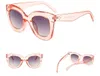 Europe et les États-Unis Big Cat Myeter Meep Metter Stare Sungass Sunglasses High Deay Lunettes de soleil Classic Wild Retro Trend Sunglasses 258W