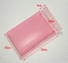 Todo 15x20 4 cm 100 pçs / lote Luz rosa Poli bolha Mailer envelopes acolchoados Saco de Correio Auto Vedação uso para presente package278h5024085
