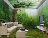 Sfondo personalizzato di qualsiasi dimensione 3D Fantasy Forest Original Forest 3D Tridimensionale Tutta la casa Tema Spazio Muro di fondo