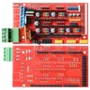 Freeshipping Mega 2560 R3 + 1 pz RAMPS 1.4 Controller + 4 pz A4988 Modulo driver passo-passo per kit stampante 3D Reprap MendelPrusa