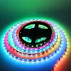 DC12V WS2811 Addressable RGB LED Strip Programmable Pixel LED 5050 30leds 60leds/M IP20 IP65 IP67 Black White PCB