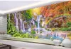 classic painting wallpaper beautiful scenery wallpapers Waterfall landscape 3d wallpapers background wall