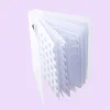 Eyelash display card sample book white false eyelash sample catalog book 70 pairs of eyelashes 5 set free shipping DHL