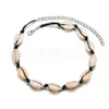 Rope Chain Natural Shell Necklaces Fashion Woman Boho Seashell Choker Necklace Lady Summer Beach Party Jewelry Girl Chokers TTA1108609489