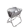 Outdoor BBQ Grill Portable Barbecue Suitcase Grill Stainless Steel Folding13549570