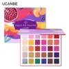 UCANBE 30 Colors Fruit Pie Filling Eye Shadow Palette Makeup Kit Bright Glitter Shimmer Matte Shades Pigment Eyeshadow
