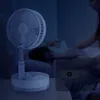 Новый складной телескопический мини вентилятор USB аккумуляторный студент портативный небольшой электрический общежитие кровать офис рабочего стола большой ветровый аккумулятор