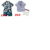 2020 New Baby Boy clothes Boys Summer Style Children Clothing Sets Tops Shorts Belt Boys Girls T Pants Sports Suit Kids Clothes DHL