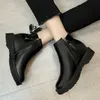 Heißer Verkauf-Größe 35-40 2019 Neue Klassiker Frühling/Herbst Weibliche Stiefeletten Damen Low Heels Zurück Fringe Booties Frau Schnalle Kleid Schuhe