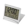 Folding Desktop Kalendarz Elektroniczny Wyświetlacz Data Time Clock Clock Desk Countertop Proste Mini Cyfrowy Termometr LCD Kalendarz Budzik