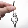 Bouchon de carburateur à bulles en verre avec Dabber bouchon de carburateur à bulles transparent bouchon de carburateur en verre pour les plates-formes pétrolières 761 de Quartz Banger Dab