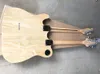 Chitarra elettrica a doppio manico con corpo originale 6 + 12 corde con battipenna bianco, hardware cromato, tastiera in palissandro, personalizzabile