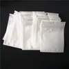 클리어 + 화이트 펄 플라스틱 폴리 OPP 포장 지퍼 지퍼 잠금 소매 패키지 쥬얼리 식품 PVC 비닐 봉투 사업용 작은 빅 사이즈
