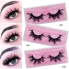 K01-K22 22Styles Mink Eyelash Venditore Lashes Fabbrica 100% Crudeltà Free Lusso 15mm 20mm 25mm 5D 6D 8D Eyelashes Strisce di visone