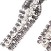 Moda marca garra cristal declaração brincos stud para mulheres moda rock jóias brincos de strass tassel pingente vintage Brincos Bijoux