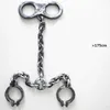 2019 Simulation Kunststoff Props Cuffs Handschellen Bdsm Sm Bondage Fessel Halloween Prisoner Spielt COS Spiel-freies Verschiffen