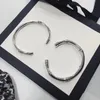 New Product Sterling Silver Bracelets Opening Bracelet for Couple Bracelet Gift Modern Sense Bracelet Adjustable Size Fashion Jewelry Supply