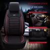 Universal Luxury Leather Car Seat Cover för Peugeot 3008 301 306 307 308 405 406 407 205 206 207 2008 NONSLIP Auto Accessories4599488