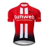 2019 Pro Team Sunweb Cycling Jersey 9D Set MTB Rower Clothing Rower zużycie męskie mens maillot cuotte sits7062700