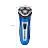 Máquinas de barbear de barbear de barbear elétrico de Men039s Razor Shaver 220V para homens Rasoir Homme 3D Blade Flade6488352