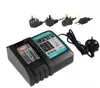 NEW DC18RCT Li-ion Battery with screen Charger 3A Charging Current for 14.4V 18V BL1830 Bl1430 DC18RC DC18RA Power tool + USB port