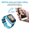 A36E enfants montre intelligente 4G Net sans fil WIFI Tracker caméra appel vidéo montre bébé Smartwatches avec moniteur GPS montre avec boîte de vente au détail