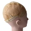 Wig Caps Ear Stretch Mesh Wig Cap for Making Wig with Adjustable Straps and Combs Black Beige2832929