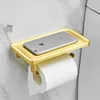 Bad accessoire set aluminium badkamer accessoires handdoekenrek papier houder hoekplank toilet borstel haak hardware goud
