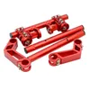 Guiador de direção ajustável CNC para motocicleta 7 8 22 mm Sistema de guiador removível 125cc Pit Bike Dirt Bike Motobike Scooter3222