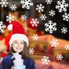 Noel Kar Tanesi Pencere Sticker Kış Duvar Çıkartmaları Çocuk Odası Noel Süslemeleri Ev Yeni Yıl Çıkartmalar Için 27 adet / Sayfa