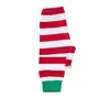 Christmas Striped Payamas Kids Designer Clothes Pajamas Xmas Long Sleeve Clothing Sets Baby Sleepsuits Sleepwear Homewear Nightwear AYP6281