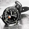 Nylon Horlogeband Rubber Horlogeband voor FIFTY FATHOMS Man Strap Zwart Blauw 23mm met Gereedschap 5015-1130-52A2731