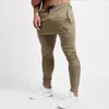 Pantalons de gymnastique d'été hommes VO pantalon de survêtement décontracté 2018 Joggers pantalons Fiess hommes noir