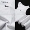 FSDA夏2020ホワイトレディースクロップトップ刺繍セクシーオフショルダーブラックタンクトップカジュアルノースリーブバックレストップシャツ