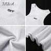 FSDA Summer 2020 White Women Crop Top Embroidery Sexy Off Shoulder Black Tank Top Casual Sleeveless Backless Top Shirts