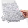 1210pcs / Box Square English Letter Pärlor DIY Alfabet Letters Set 6mm Armband Halsband Smycken Tillbehör Göra Vän Charms