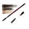 New Arrival Double Brwi Brush Duo Brow Brow Makeup Brush Dwustronne Brwi Płaskie Pędzle Kątowe J1546